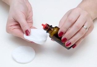 the peroxide of hydrogen against fungi